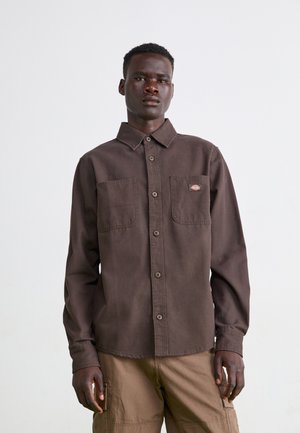 DUCK - Camisa - dark brown