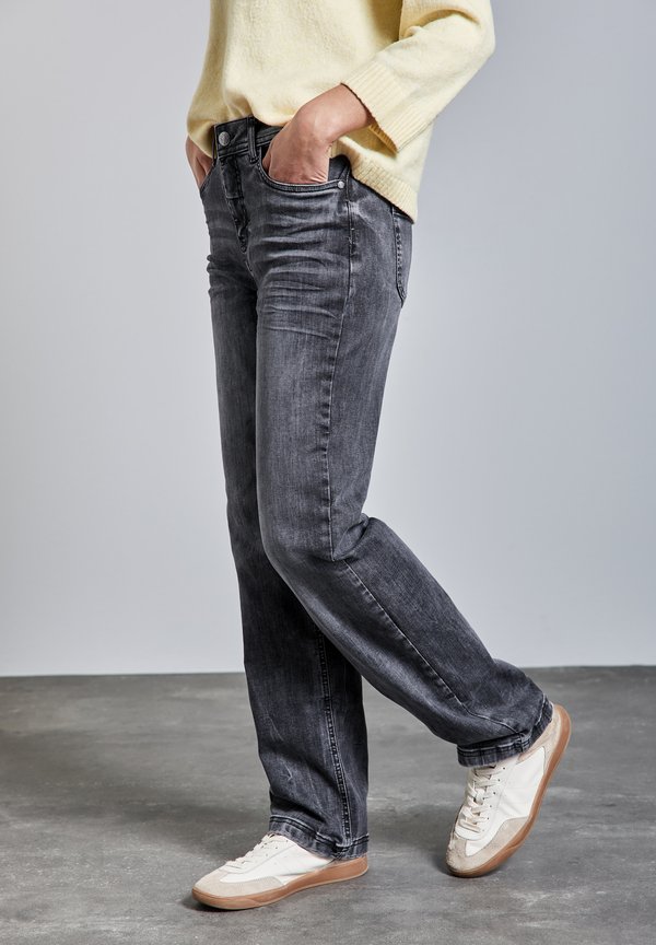 Jeans Straight Leg - grau