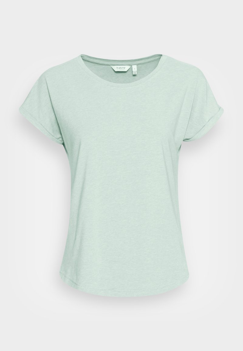 Damen T-Shirts | b.young PAMILA T-Shirt basic frosty green melange/grün - WX67606 Damen T-Shirts | b.young PAMILA T-Shirt basic frosty green melange/grün - WX67606