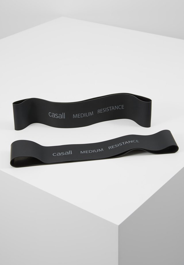 BAND MEDIUM 2 PACK - Fitness / Yoga - black