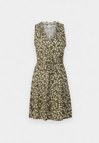 ZEN EWAIST - Freizeitkleid - olive floral