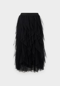 VMRILEY CALF SKIRT - Maxiskjørt - black
