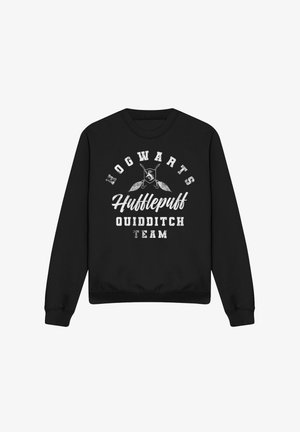 Cotton Soul, HARRY POTTER HUFFLEPUFF QUIDDITCH - Sweatshirt - black