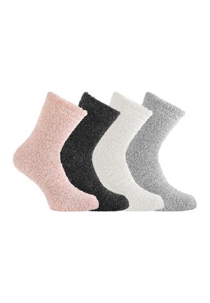 Pierre Cardin, PACK OF 4 - Chaussettes - gris rose  blanc noir