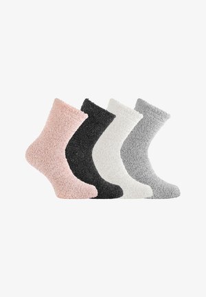 Pierre Cardin, PACK OF 4 - Chaussettes - gris rose blanc noir