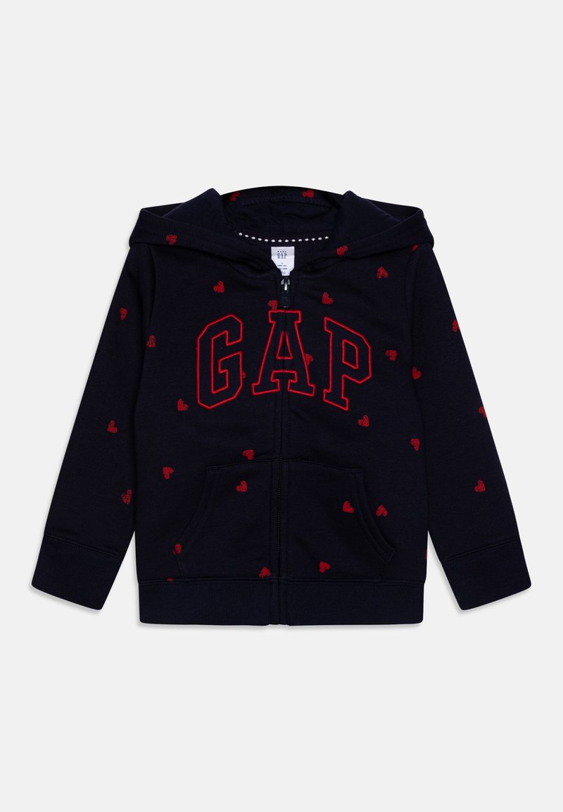 GAP - LOGO TODDLER GIRL - Zip-up sweatshirt - navy uniform, Enlarge