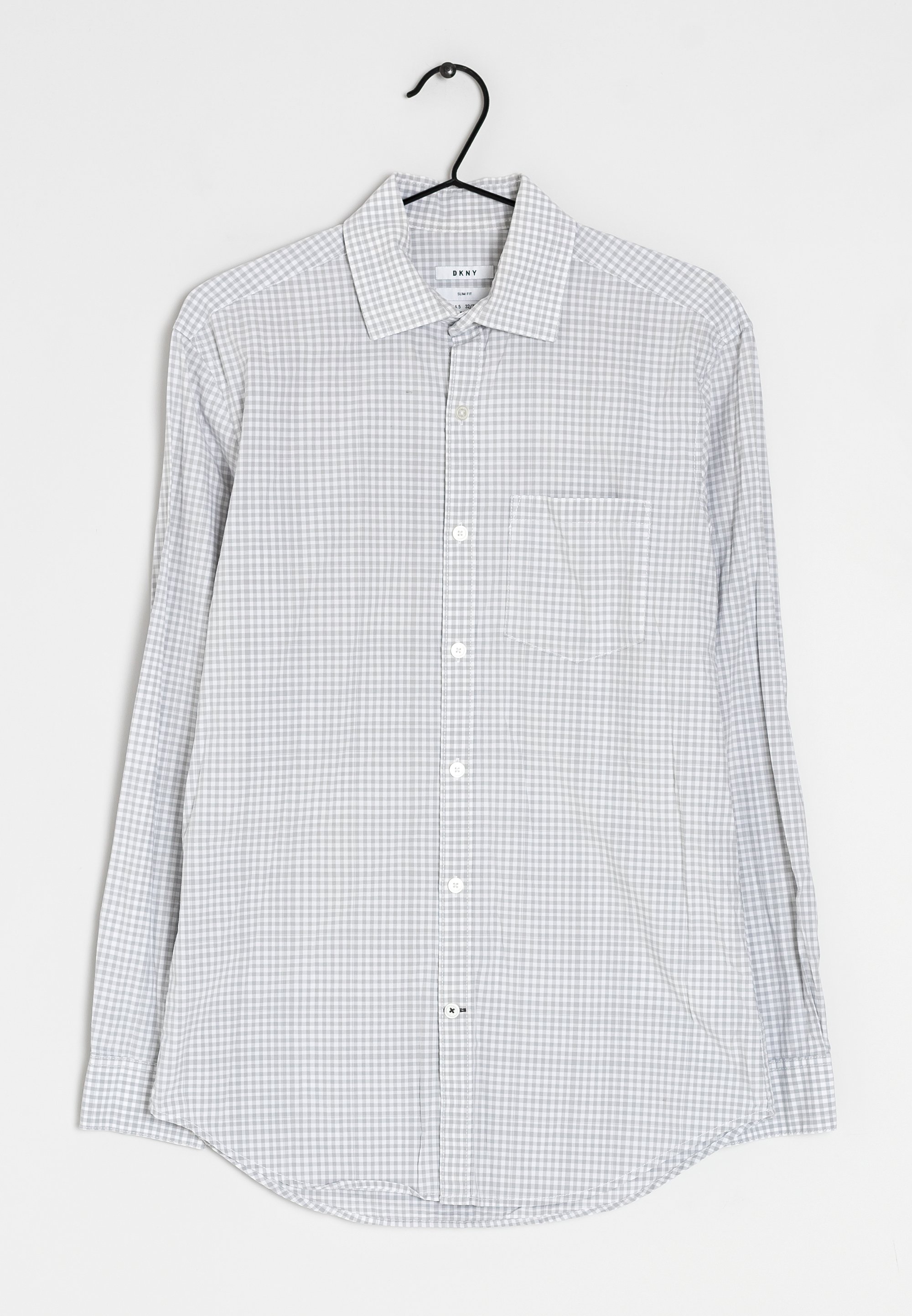 DKNY Formal shirt - light grey - (Pre-owned) - Zalando.ie DKNY Formal shirt - light grey - (Pre-owned) - Zalando.ie