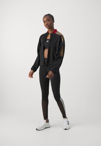 adidas Sportswear TIRO CUT 3-STRIPES TRACK - Jaka ar rāvējslēdzēju - black/team victory red