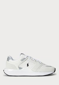 TRAIN 89 V2 SUEDE-PANELED SNEAKER - Baskets basses - white