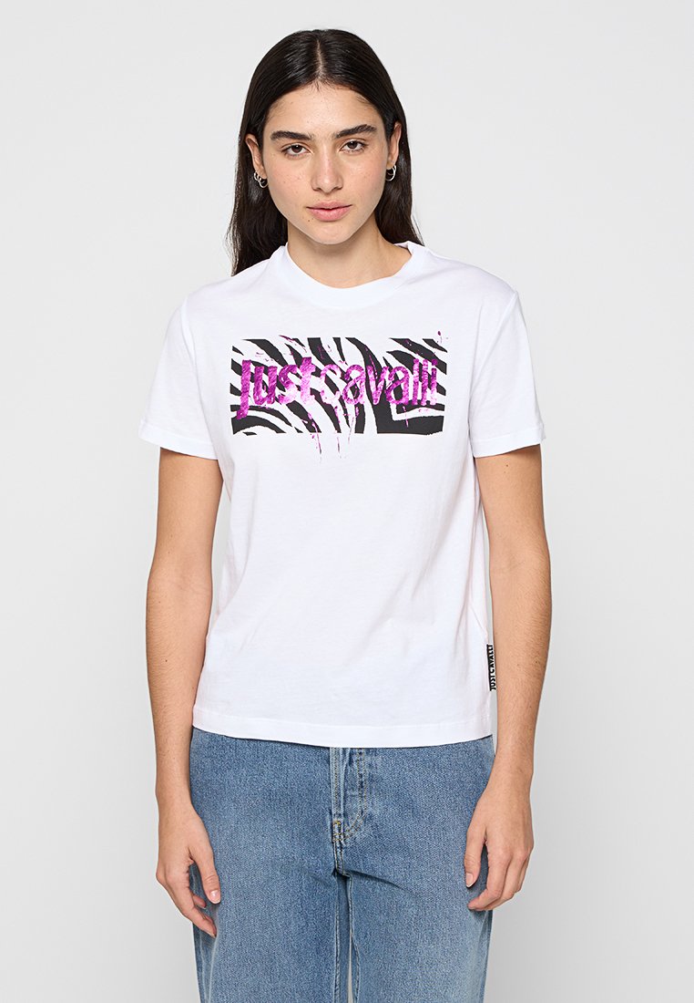 Just Cavalli T-shirt print wit