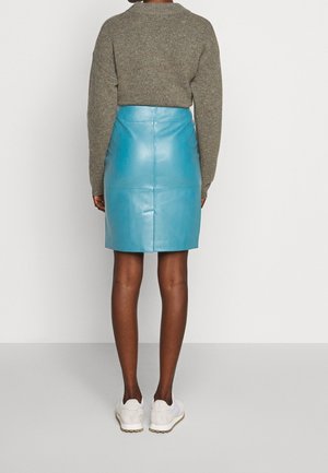 Pencil skirt - teal
