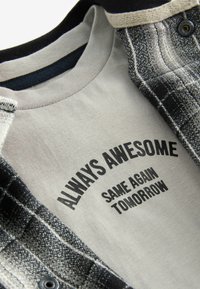 Next CHECK SET - Triko s potiskem - mono baseball