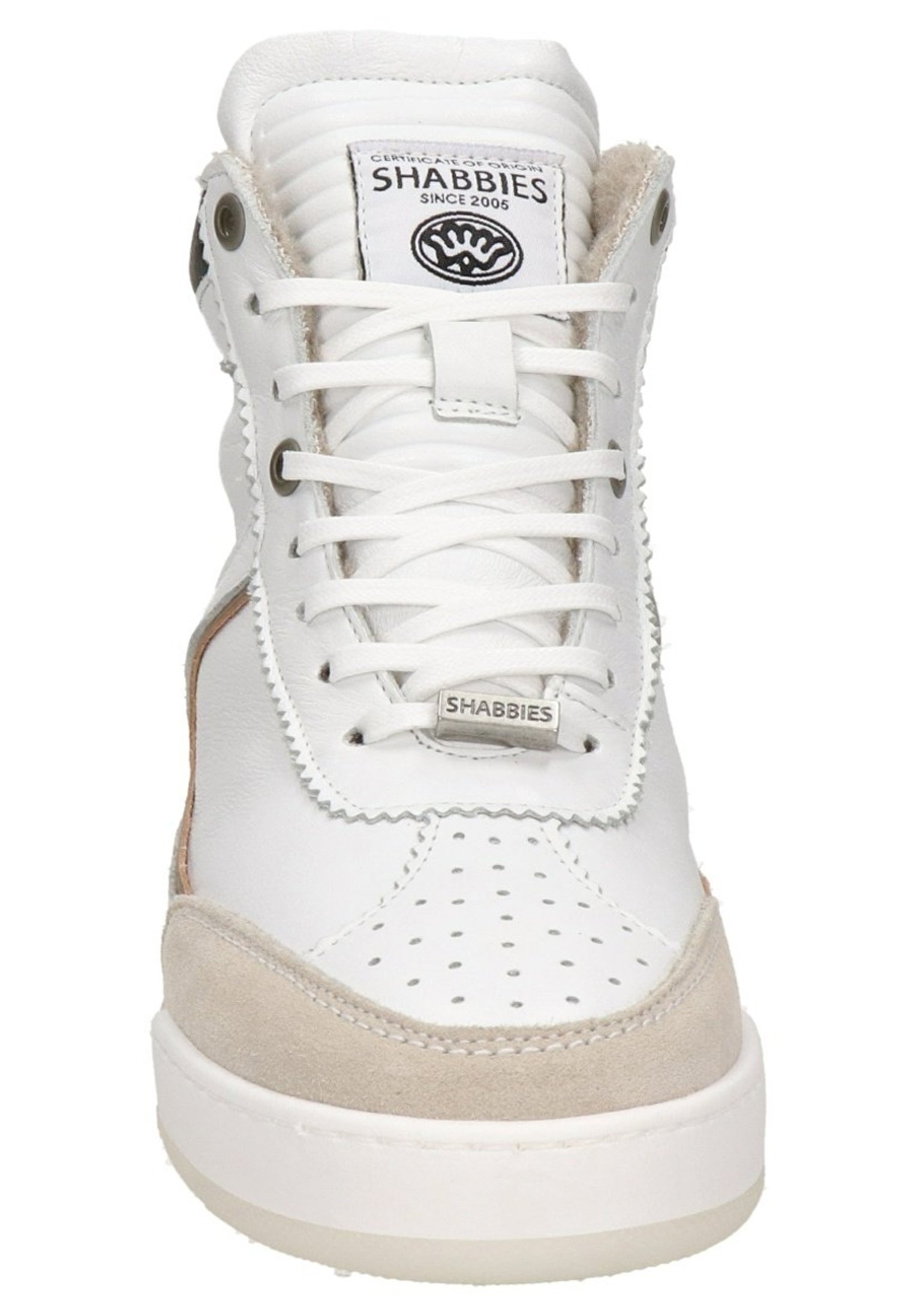 Shabbies Amsterdam Sneakers hoog - wit - Zalando.nl