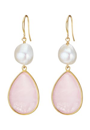 Earrings - gelbgoldfarben