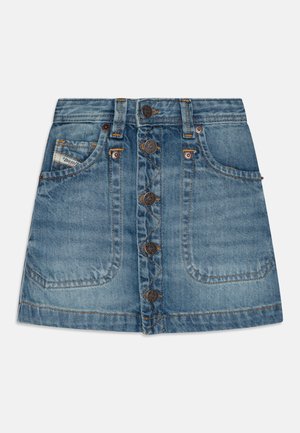 Diesel GEALBUS - Jupe en jean - blue denim