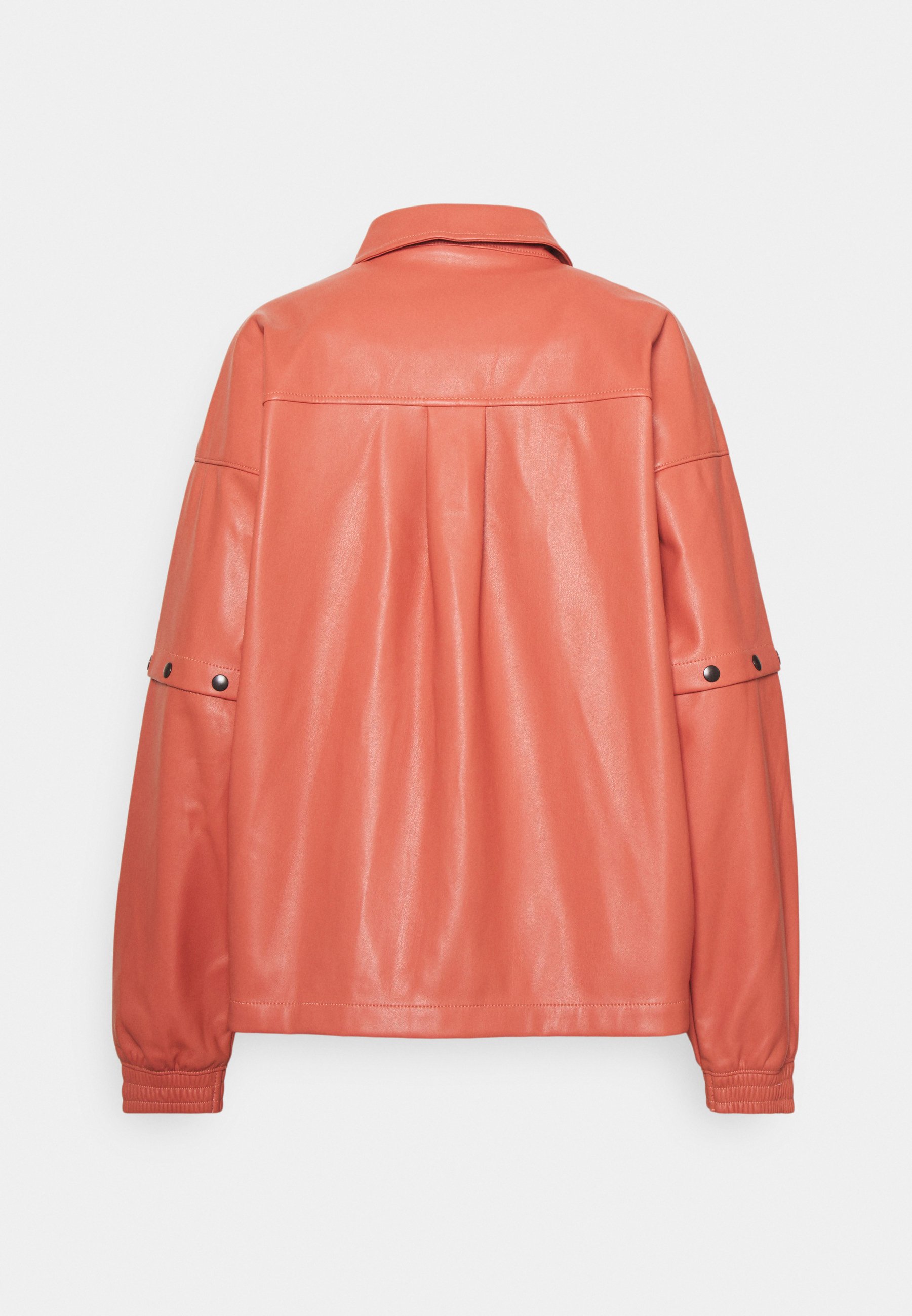 adidas faux leather jacket