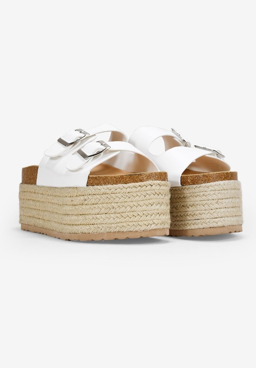 Bosanova CON PLATAFORMA ESPARTO - Alpargatas - blanco - Zalando.es