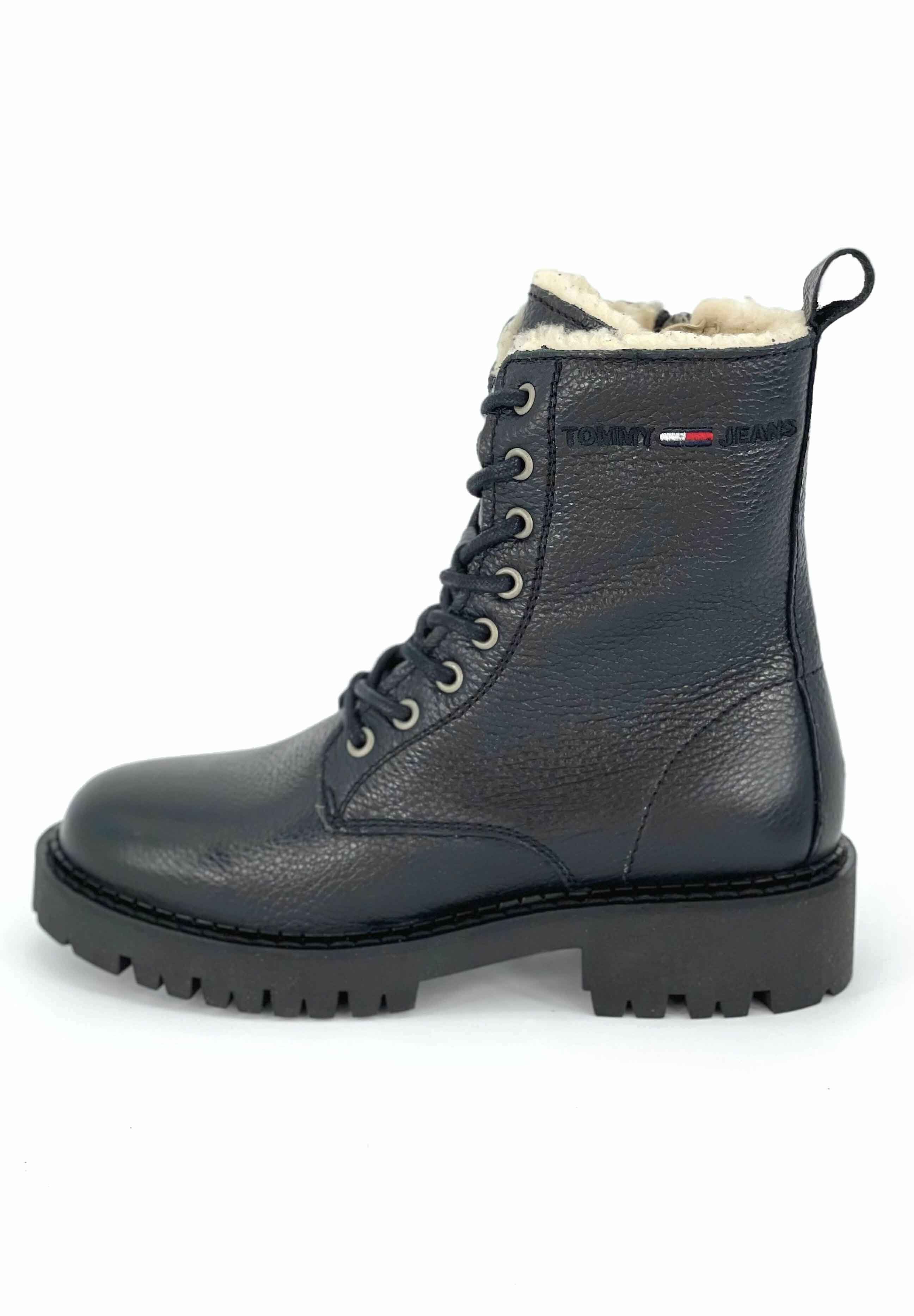 Tommy Hilfiger Veterboots - black/Zwart - Zalando.nl