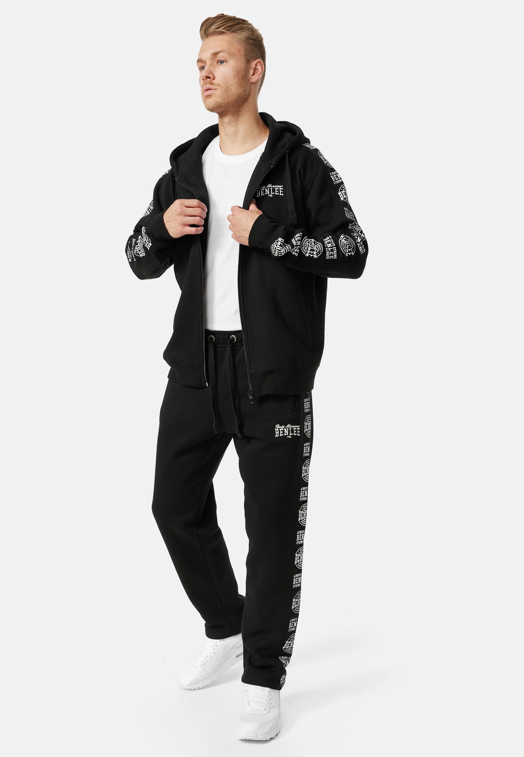 Pantalon De Survêtement Abunzip Pro 7 Tunisie 23/24 Pour Homme - Noir Et Rouge - Kappa - Football Noir, Rouge - Prêt-à-Porter