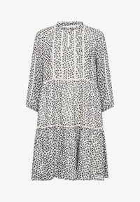 Odabrano, navy mini grid flower