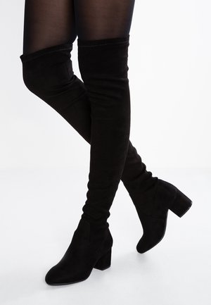 Steve Madden Cuissardes - black