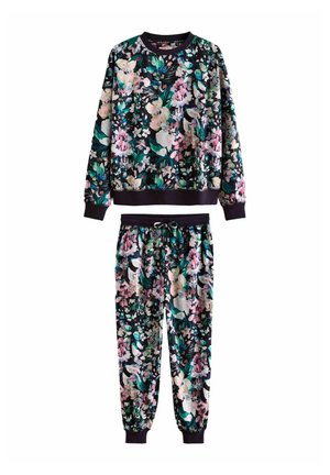 SET LONG SLEEVE - REGULAR FIT - Yöasusetti - brown floral