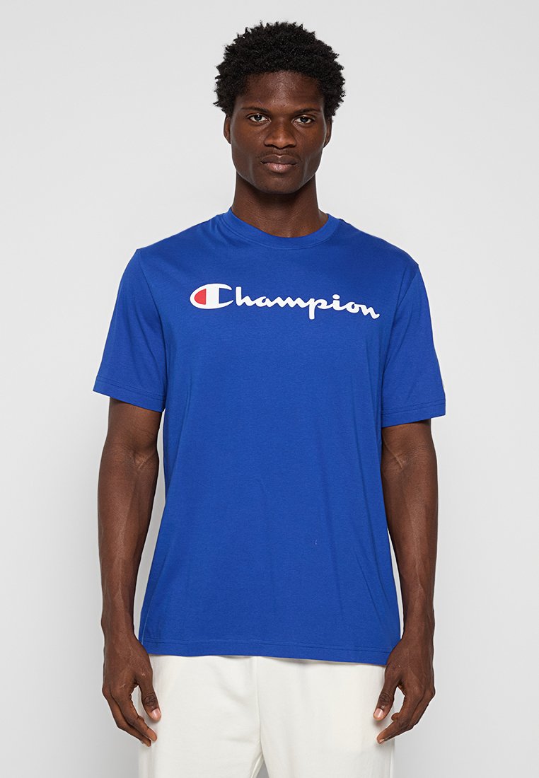Champion T-shirt print blauw