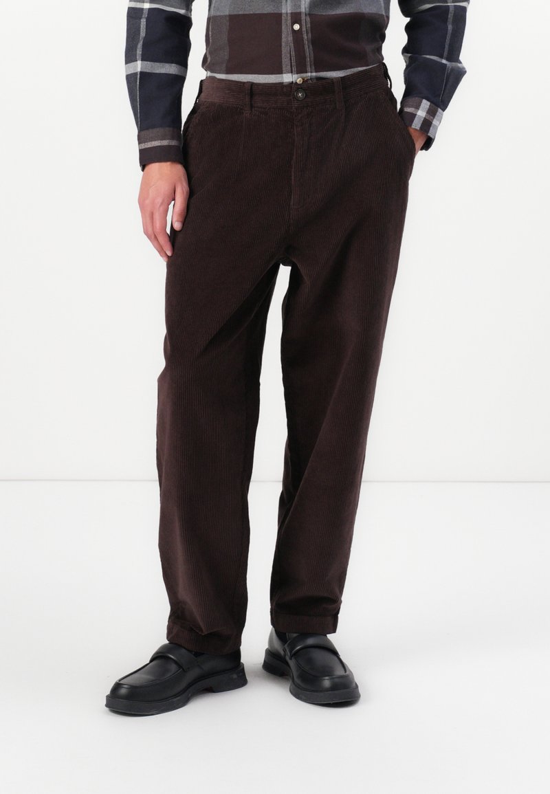 Barbour STRETCH - Broek - dark oak