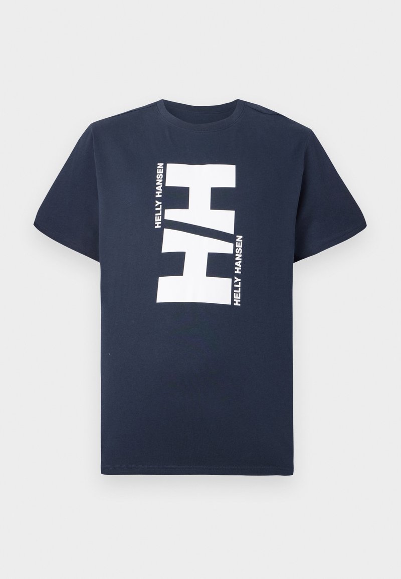 Helly Hansen T-shirt print donkerblauw