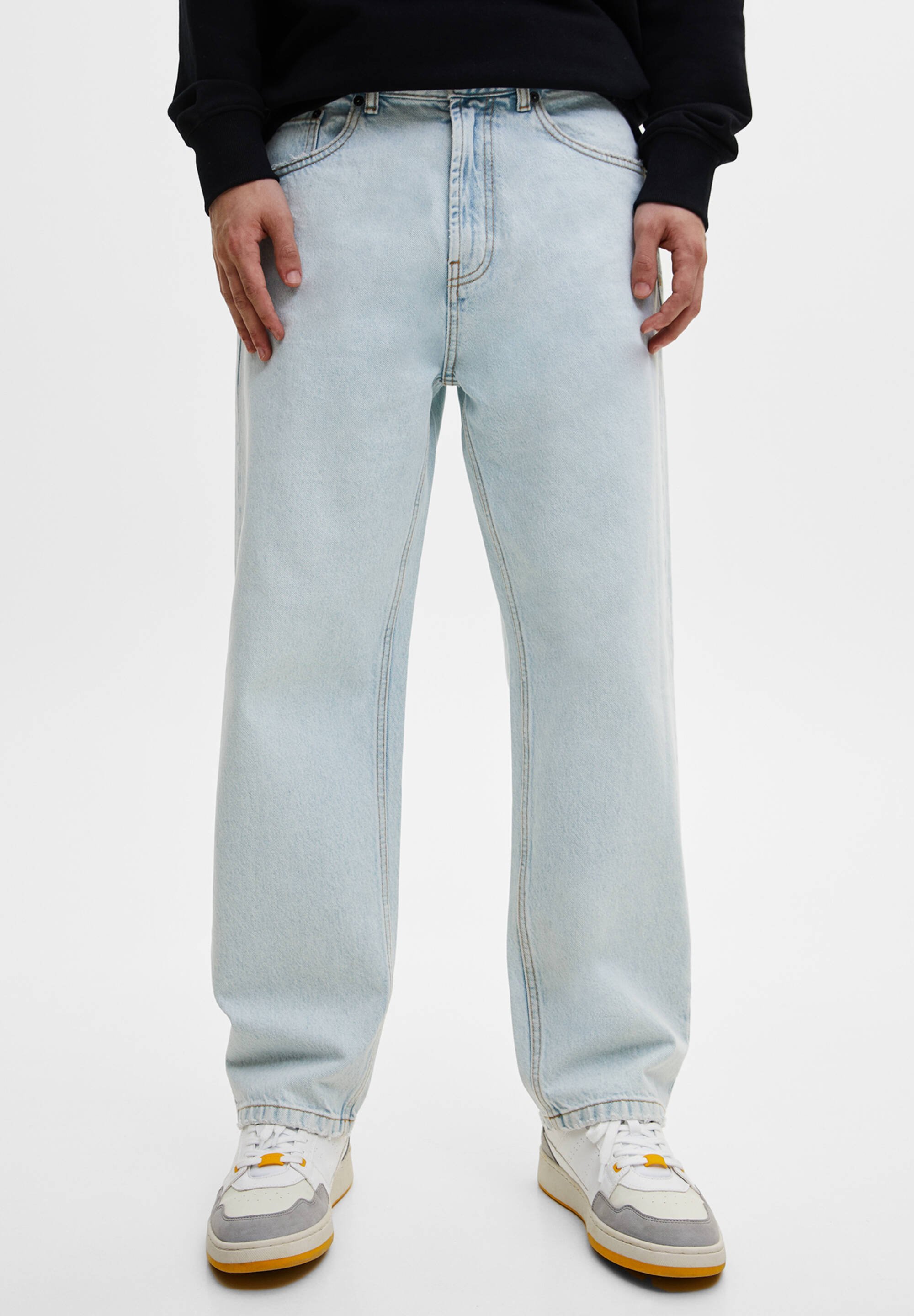 PULL\u0026BEAR Jeans a sigaretta - stone blue denim/lapislazzulo - Zalando.it