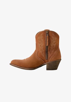 Ariat, HARLAN - Cowboy-/Bikerlaarsjes - waknut suède