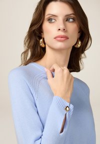 Oltre GIROCOLLO - Maglione - azzurro