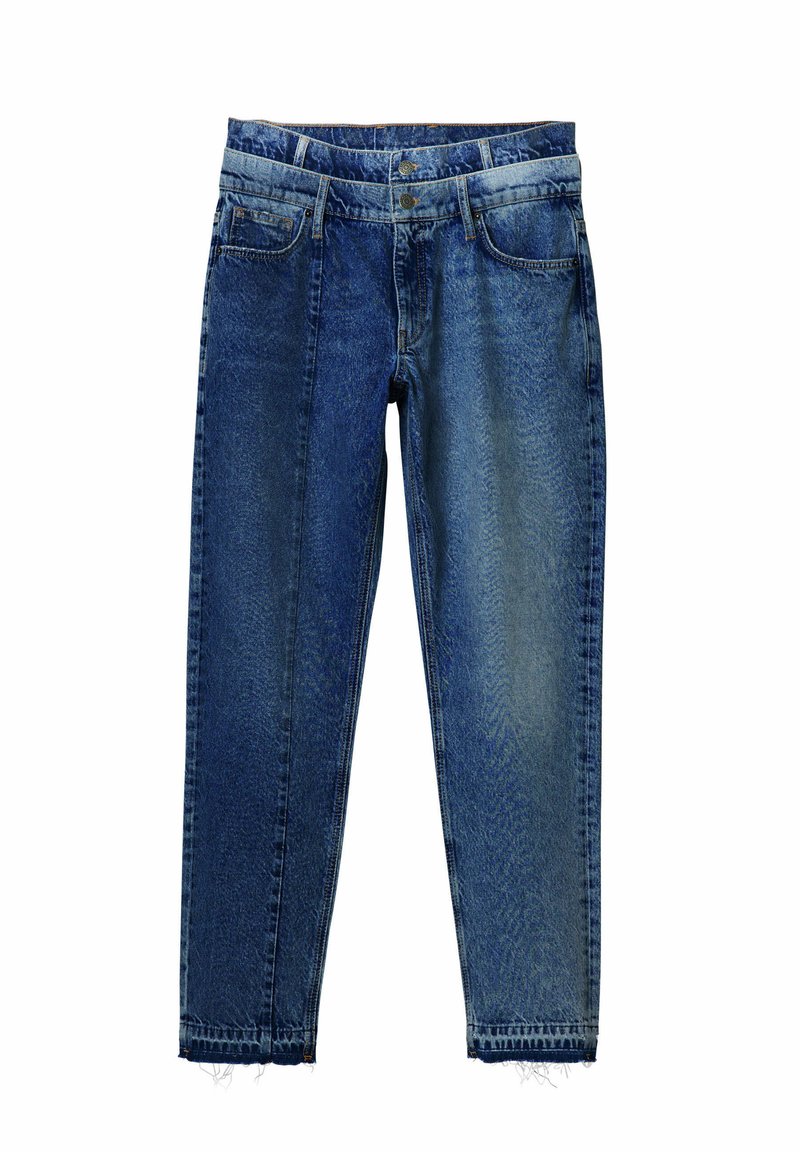 Desigual Jeans Tapered Fit donkerblauw Desigual Jeans Tapered Fit donkerblauw