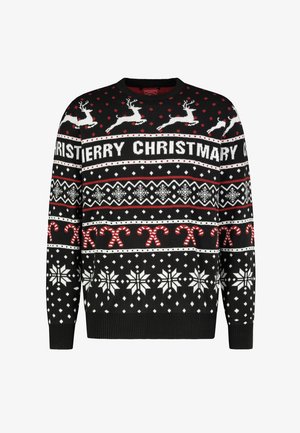 Sublevel Strickpullover - black