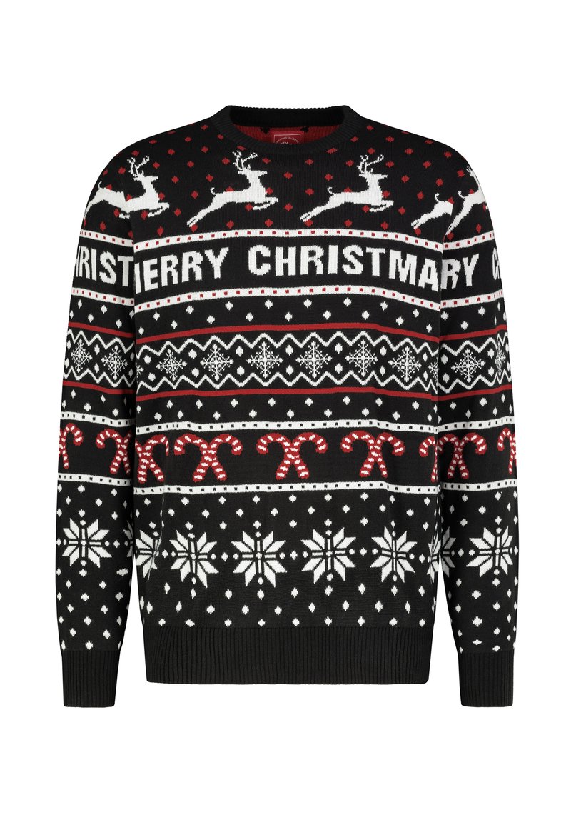 Sublevel Strickpullover - black