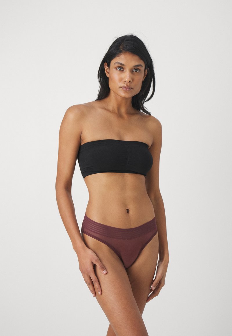 Triumph TEMPTING HIGHLEG 2 PACK - Īsās apakšbikses - decadent chocolate