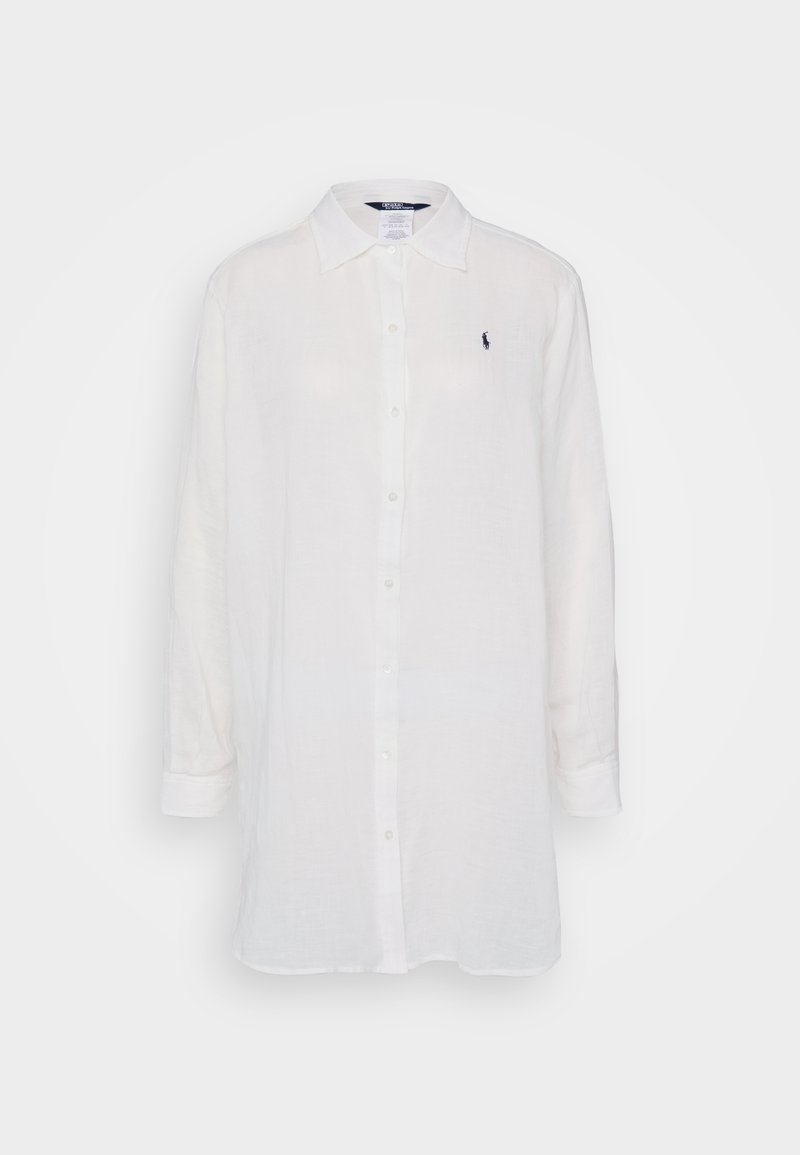 Polo Ralph Lauren BOYFRIEND SHIRT - Αξεσουάρ παραλίας - white