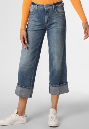 CELIA - Flared Jeans - blue stone
