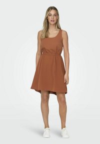 ONLY ELITE - Dnevna haljina - mocha bisque