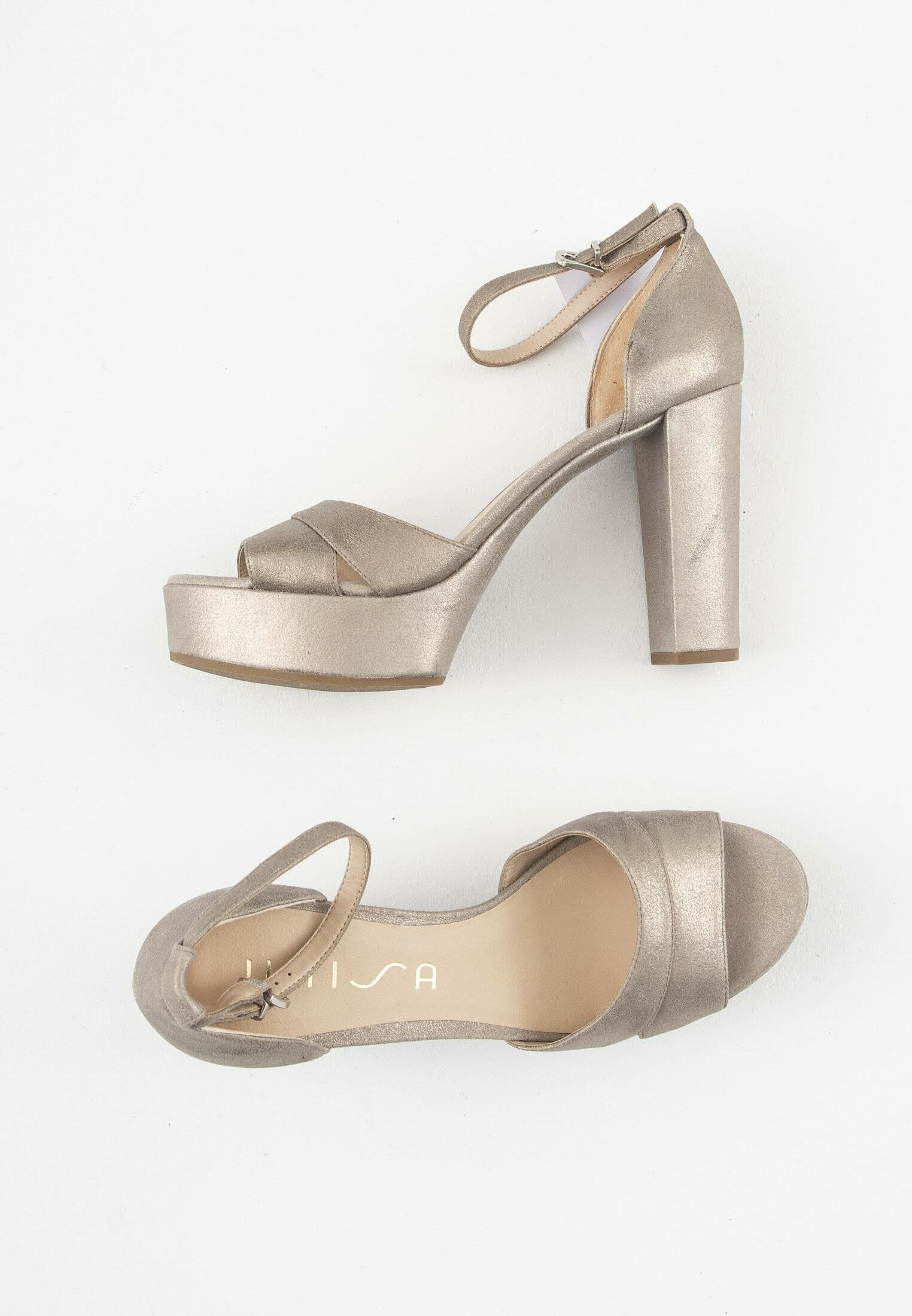 Unisa Hoge hakken - silver/zilverkleurig - (Pre-owned) - Zalando.nl