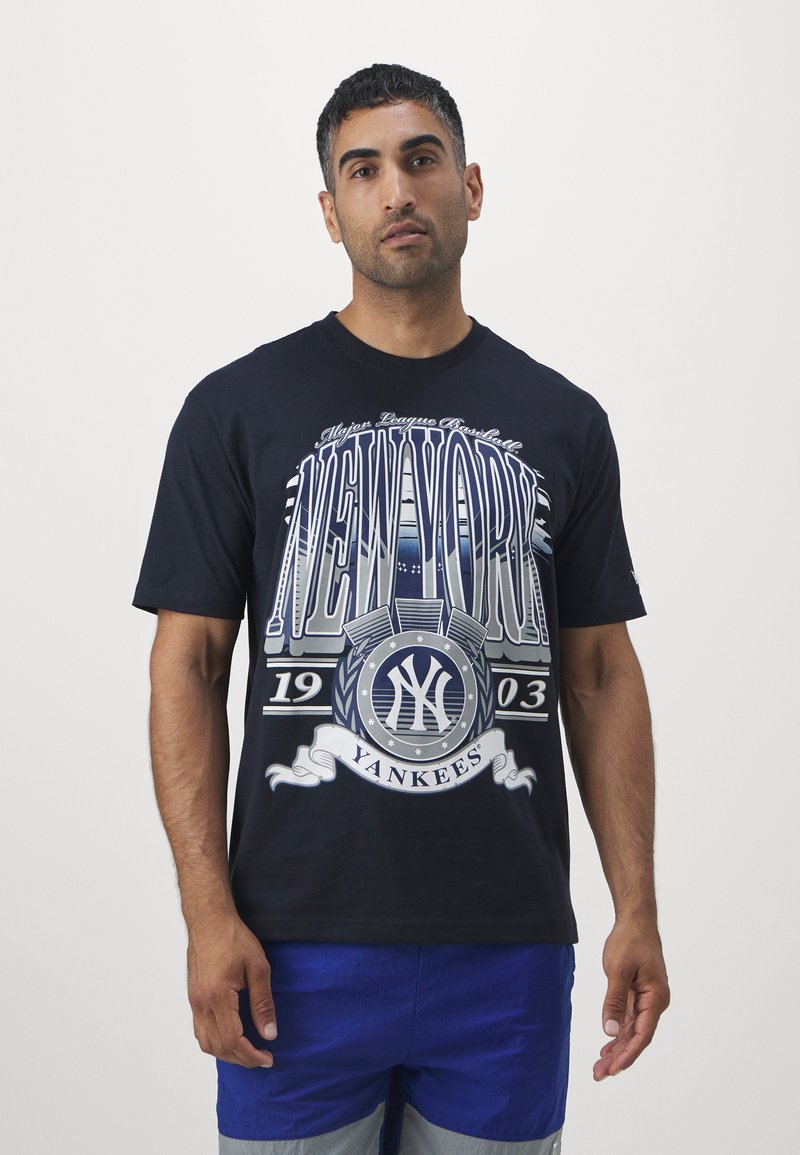 New Era MLB NEW YORK YANKEES SHORT SLEEVE - Klubu apģērbs - blue