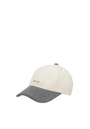 NN.07, LOGO CAP 9041 - Caps - grey denim