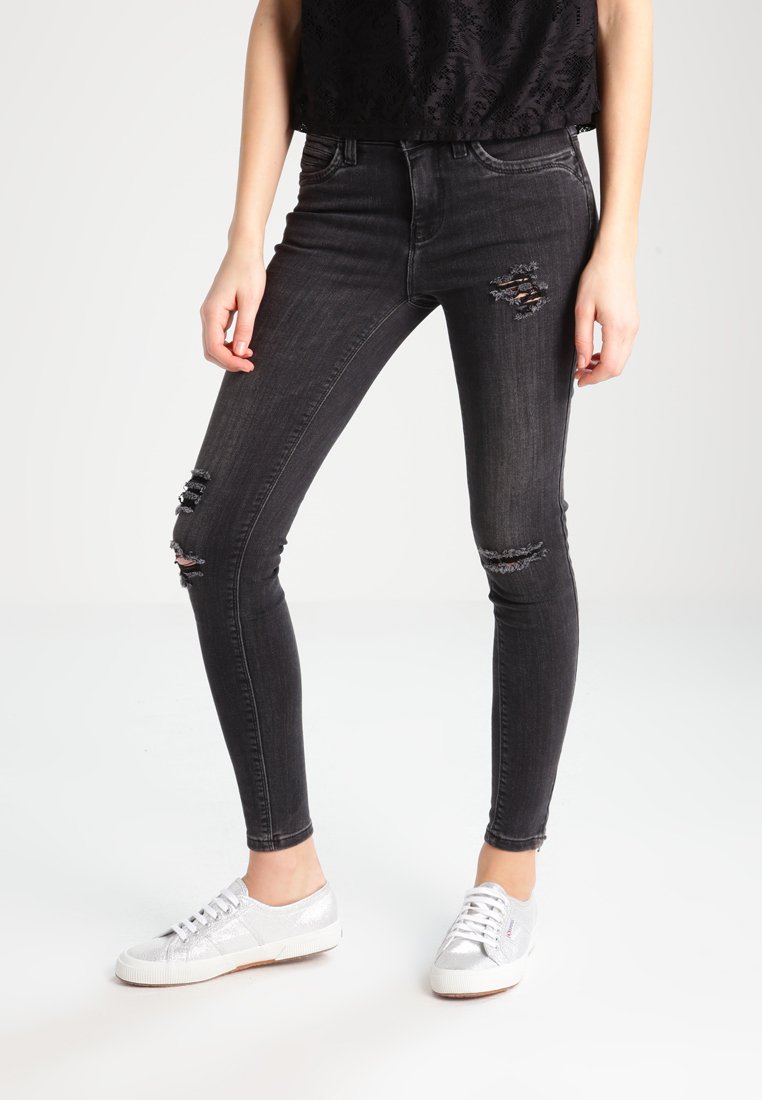 ONLY ONLKENDELL - Jeans Skinny Fit - grey denim - Zalando.co.uk