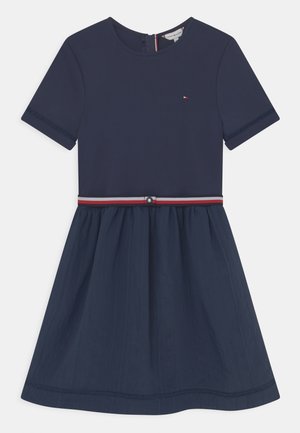 COMBI DRESS - Žerzejové šaty - twilight navy