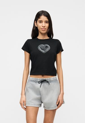 DICHROMA - T-shirt imprimé - black