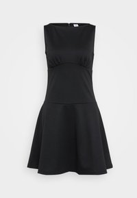 BOATNECK MINI - Rochie din jerseu - black