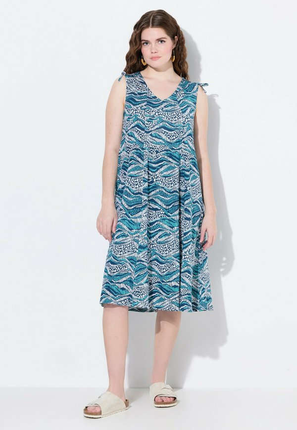 Freizeitkleid - petrol