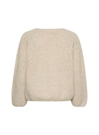 Saint Tropez GAINESZ WOOL - Svetrík - gray morn melange