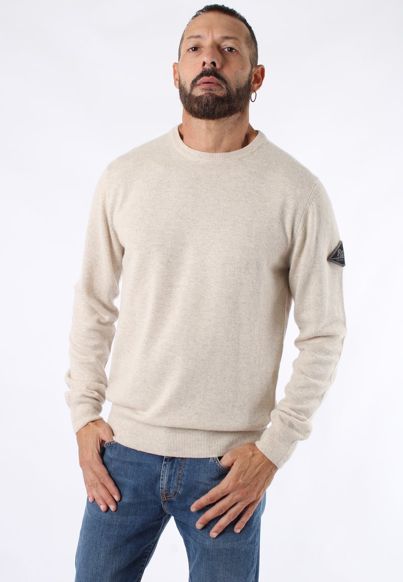 Roy Rogers CREW BASIC - Maglione - beige