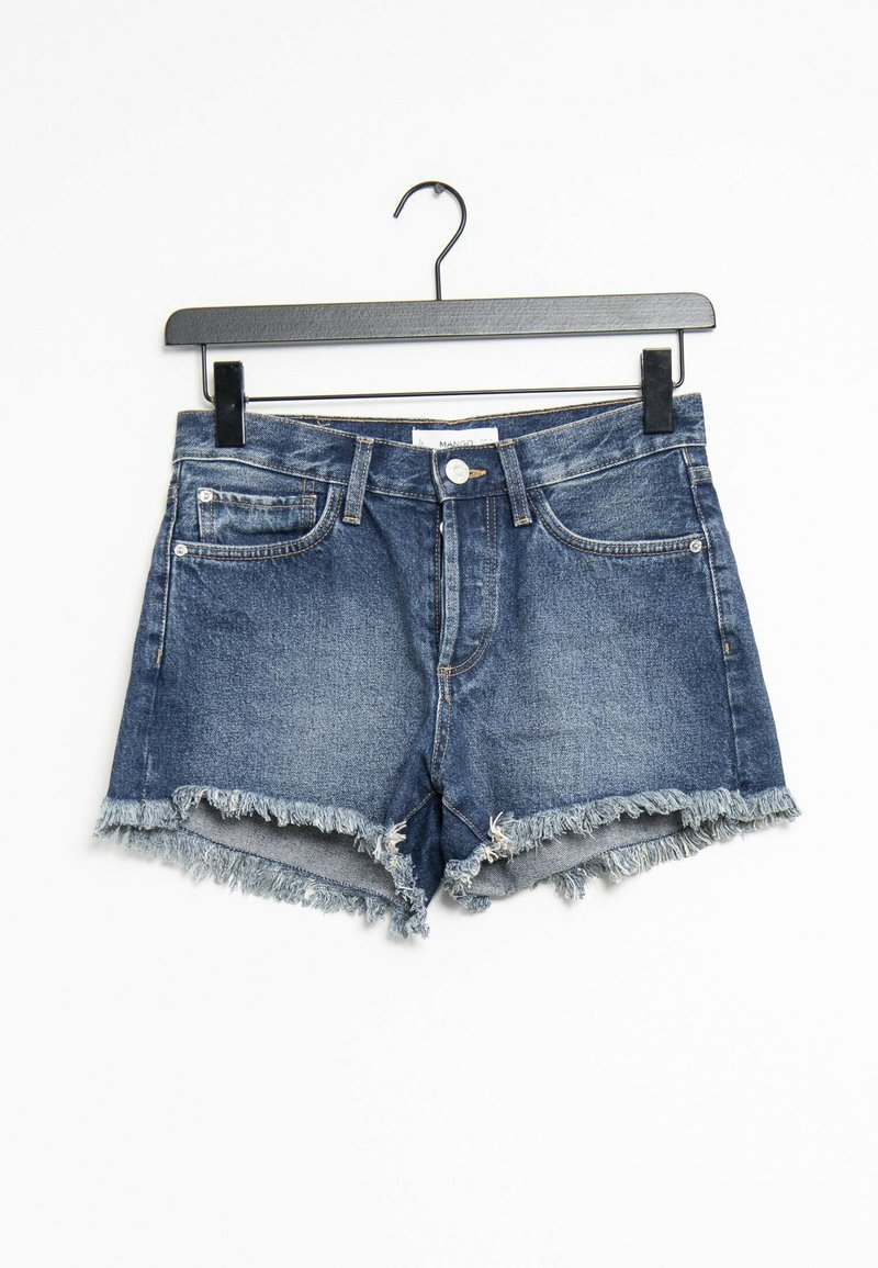 Mango Farkkushortsit - blue